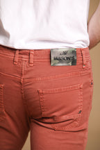 Harris 5 tasche pantalone uomo in gabardina con fantasia camouflage slim fit