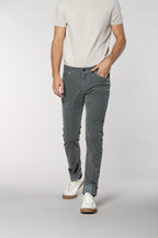 Harris pantalon 5 poches homme en velours 1000 raies slim fit