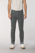 Harris pantalon 5 poches homme en velours 1000 raies slim fit