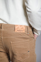 Foto 2 Harris pantalone 5 tasche uomo in velluto 1000 righe slim fit