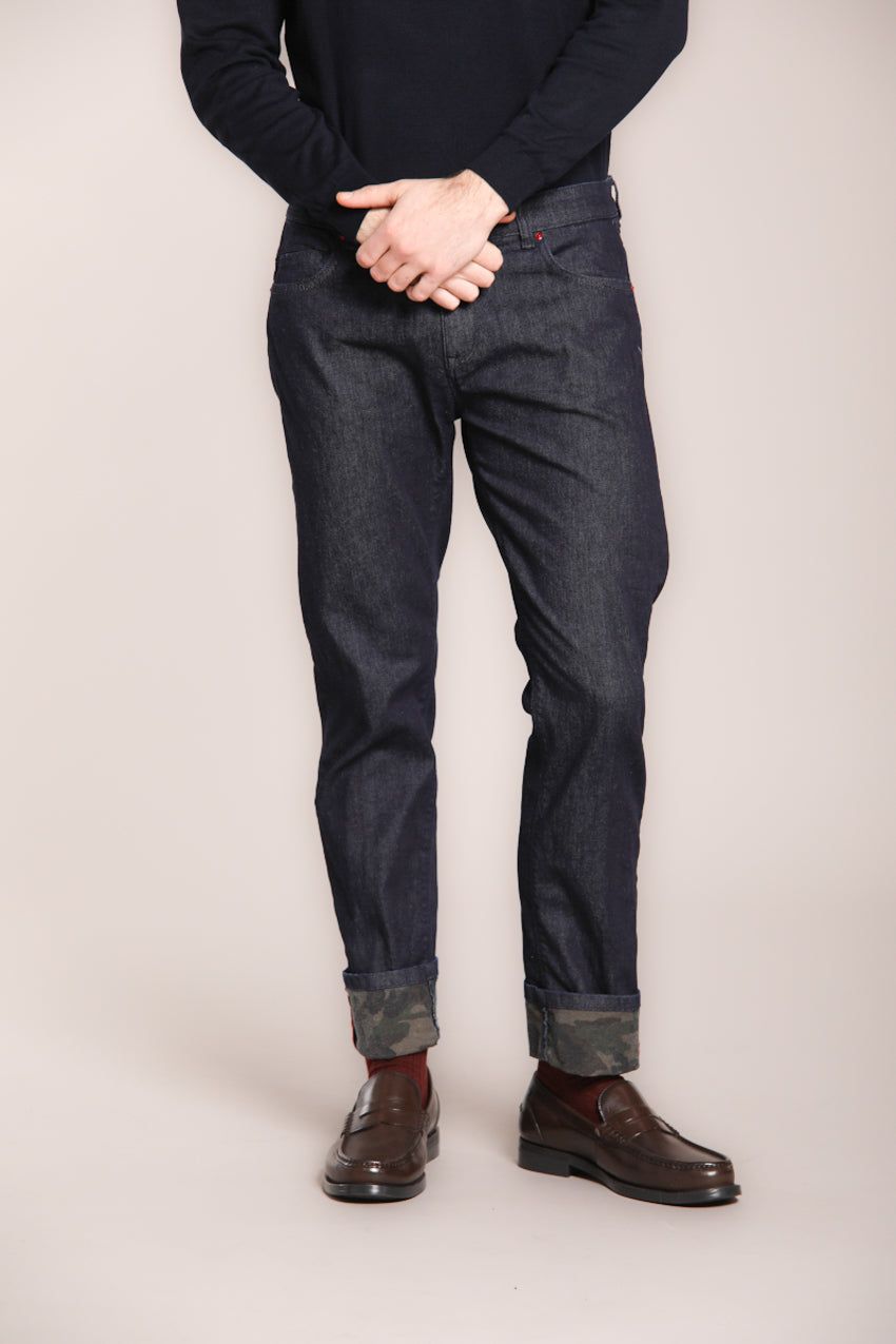 Foto 1 Harris Regular pantalone 5 tasche uomo in denim regular fit