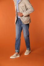 Harris Regular pantalon 5 poches homme en denim avec impression Safari regular fit 