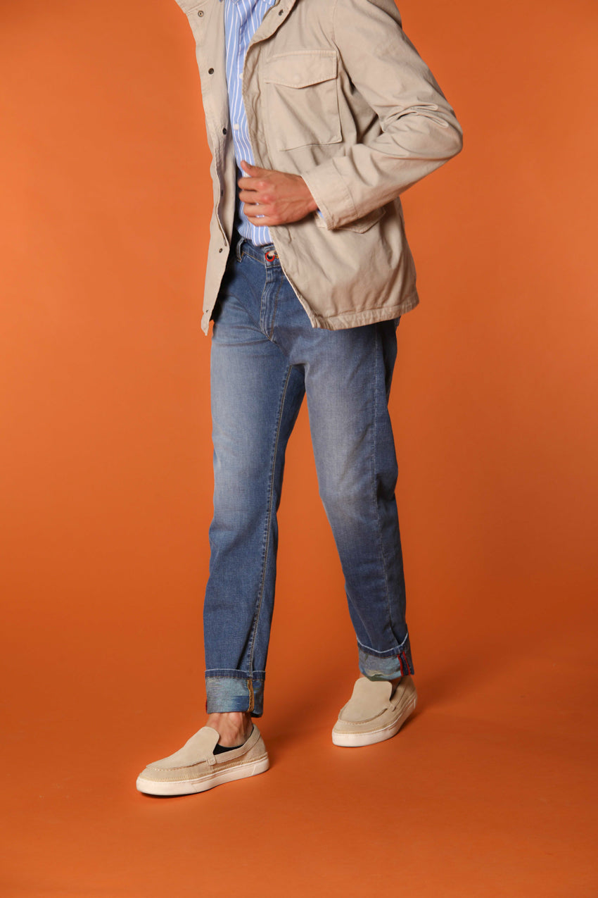 Harris Regular pantalon 5 poches homme en denim avec impression Safari regular fit 