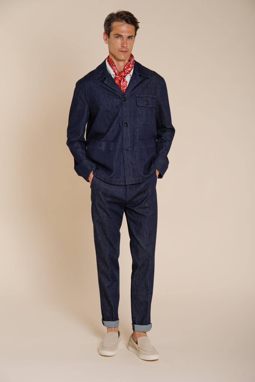 Work Jacke Overshirt Herren aus Denim