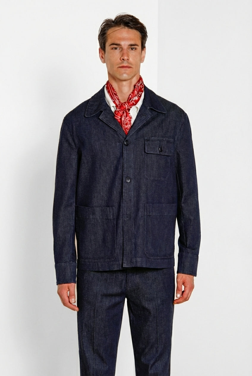 Work Veste Surchemise homme en denim
