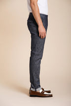 Milano men's chino pants in denim extra slim fit