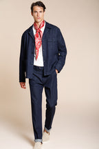 Boston men's chino pants in denim relaxed fit