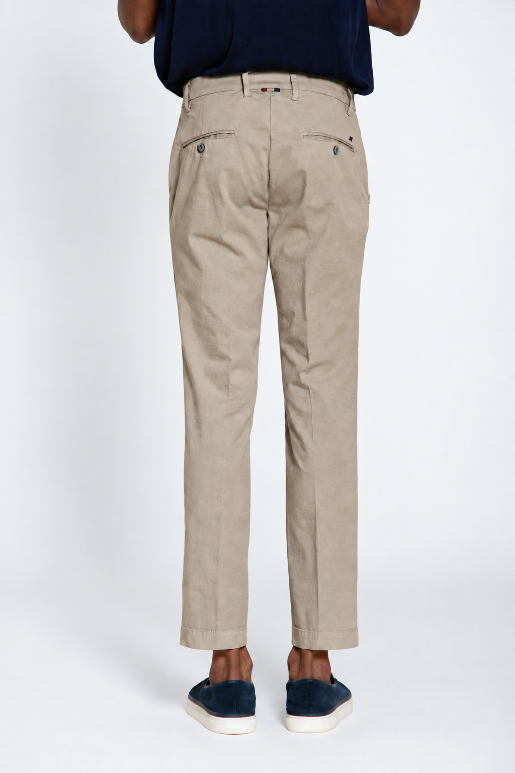 Milano Herren Chinohose aus Stretch-Gabardine extra slim fit ①