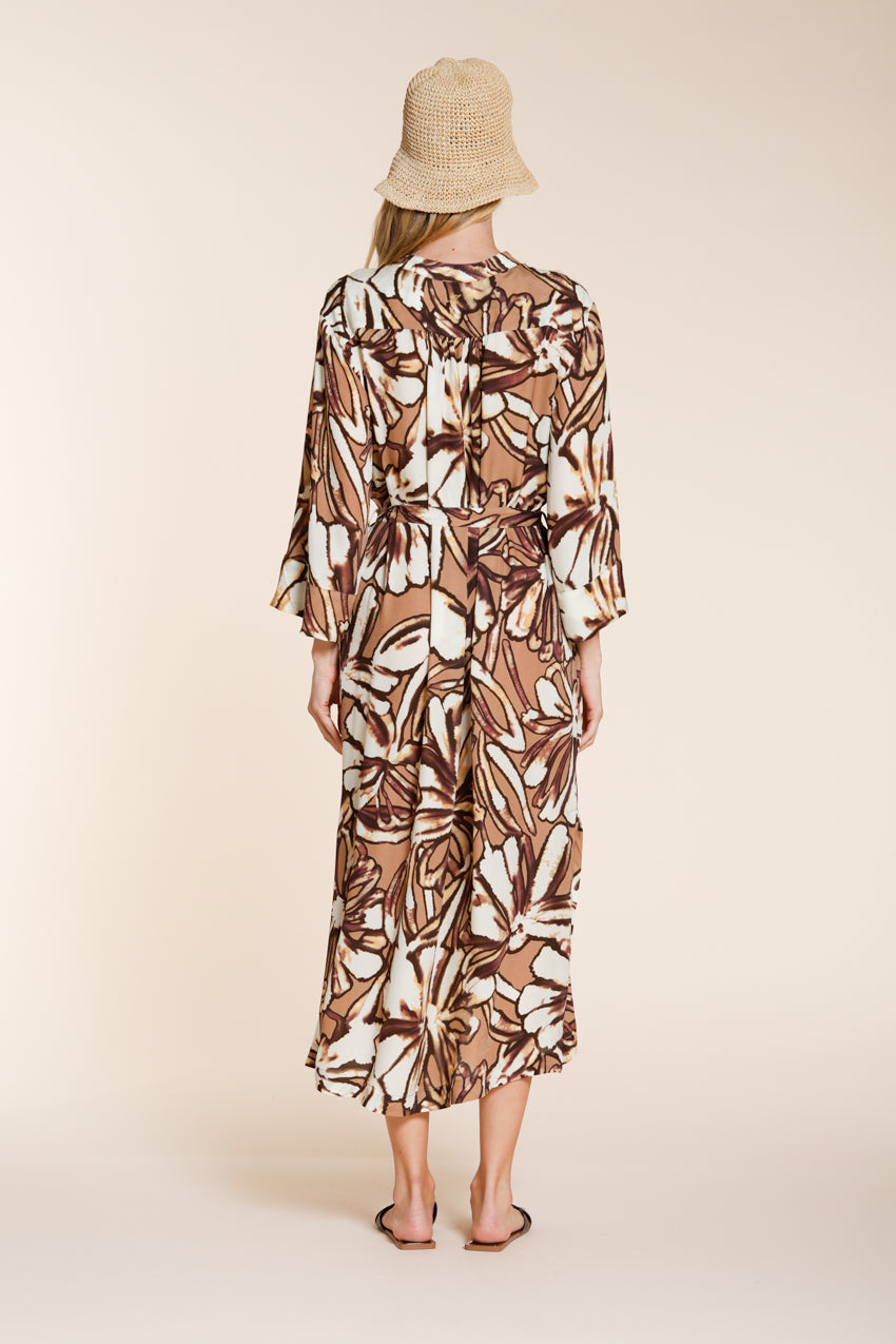 Colette Dress New vestido mujer en lona con estampado de flores