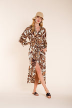 Colette Dress New vestido mujer en lona con estampado de flores