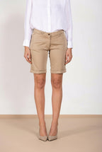 New York bermuda chino mujer de raso stretch slim fit