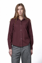 Sharon Damenbluse aus Popeline