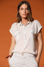 Casta camicia donna in tencel a manica corta