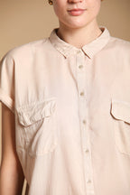 Casta camicia donna in tencel a manica corta