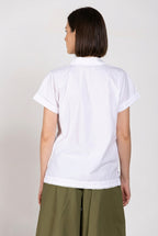Livia camisa mujer de manga corta en popelín
