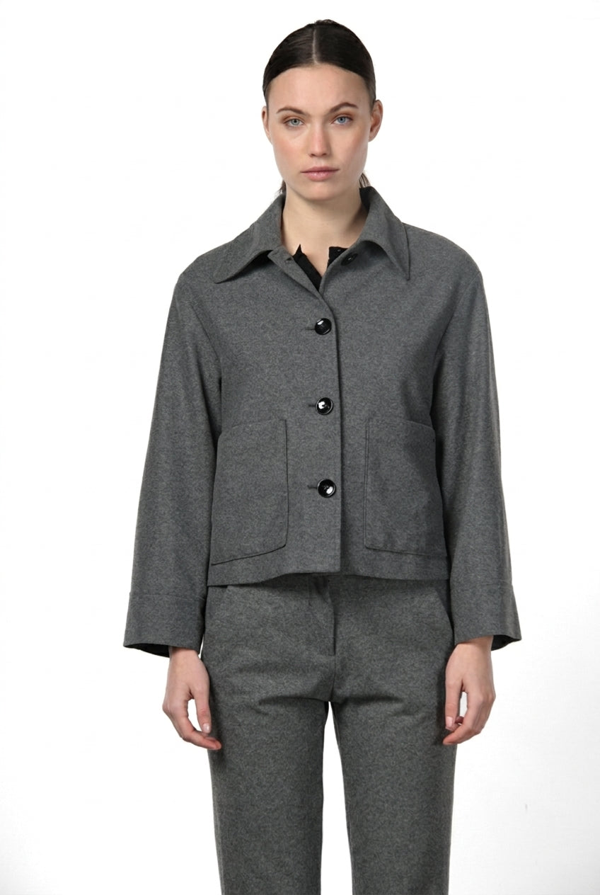 Veste femme Rosie en jersey flanelle