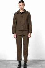 Rosie veste femme en jersey flanelle
