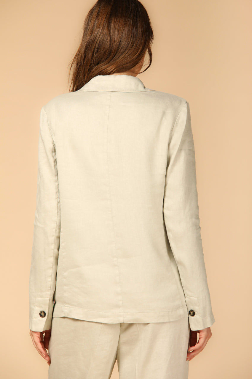 Image 4 of women's blazer, Helena model, in light blue by Mason's