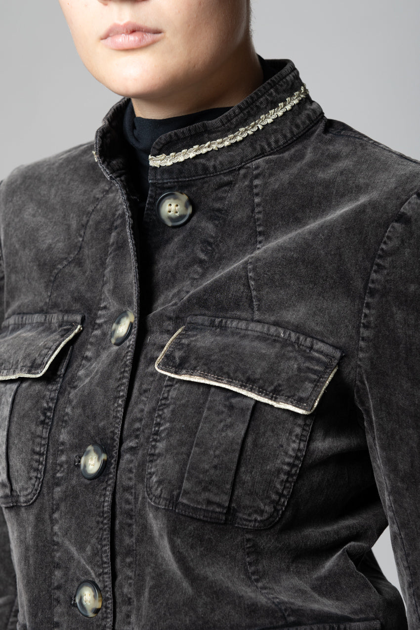 Karen chaqueta mujer en pana 1000 líneas