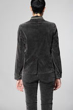 Karen veste femme en velours 1000 raies