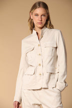 Karen Field Jacket femme en molleton Stretch