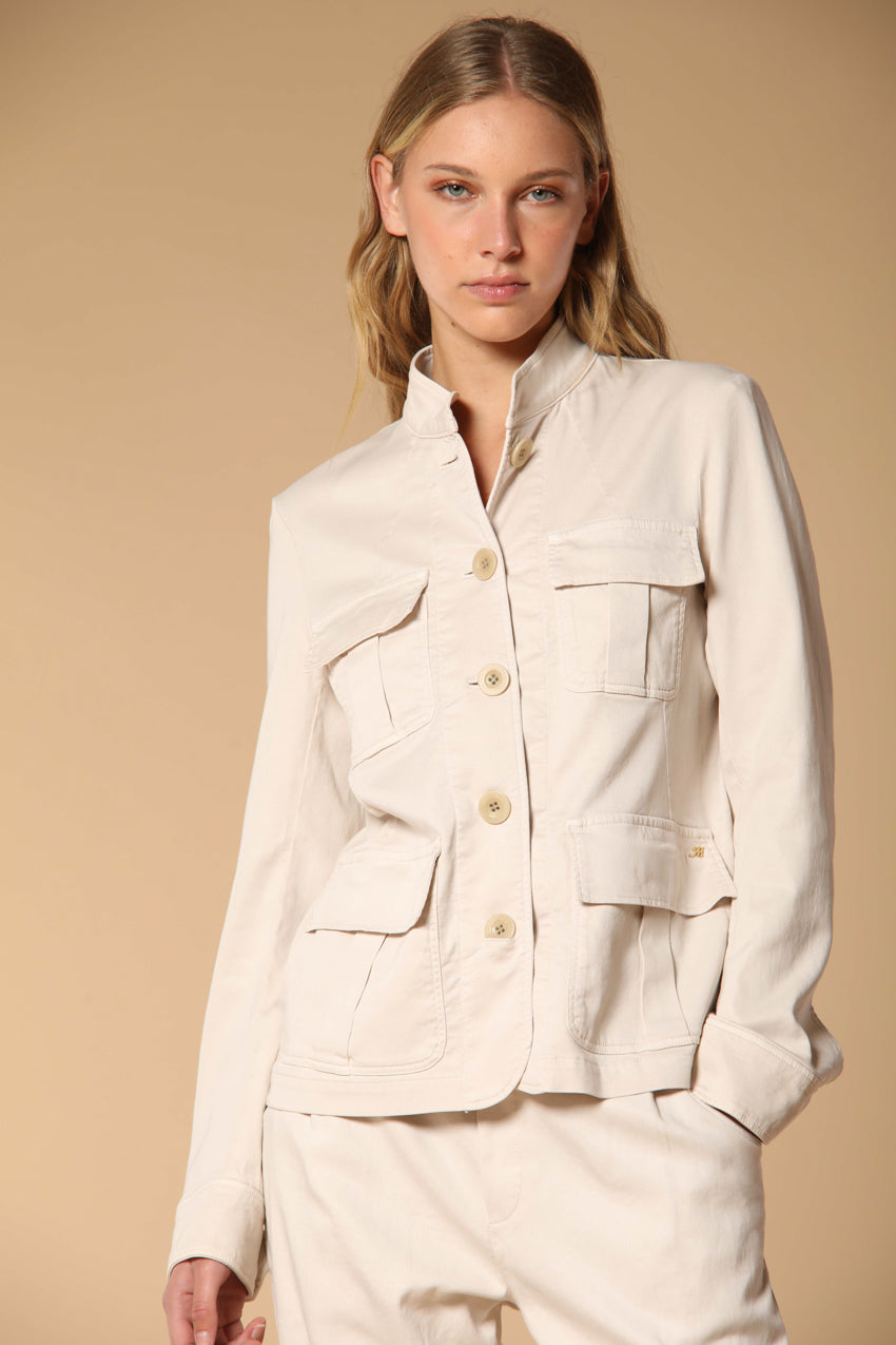 Karen Field Jacket femme en molleton Stretch