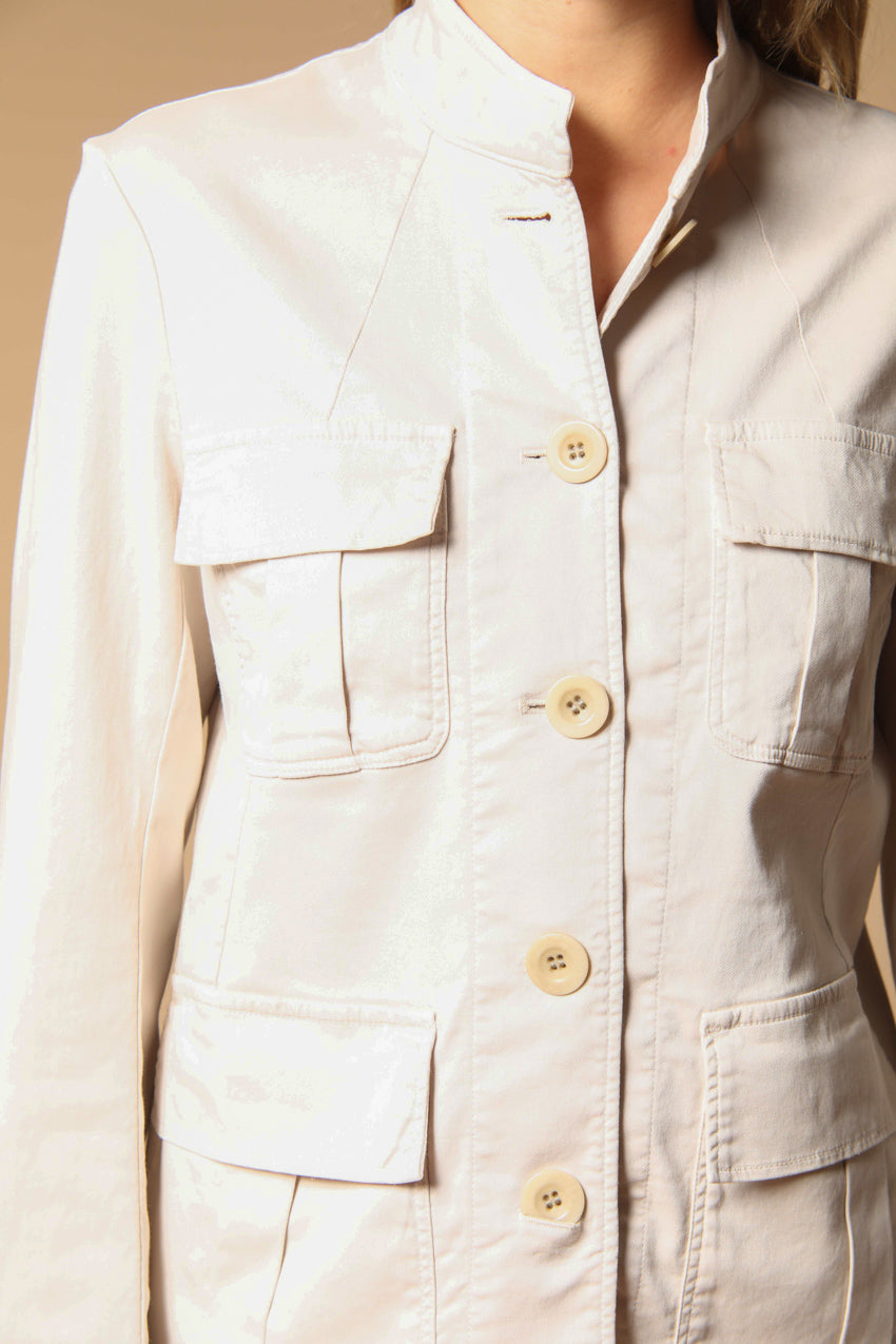 Karen Field Jacket femme en molleton Stretch