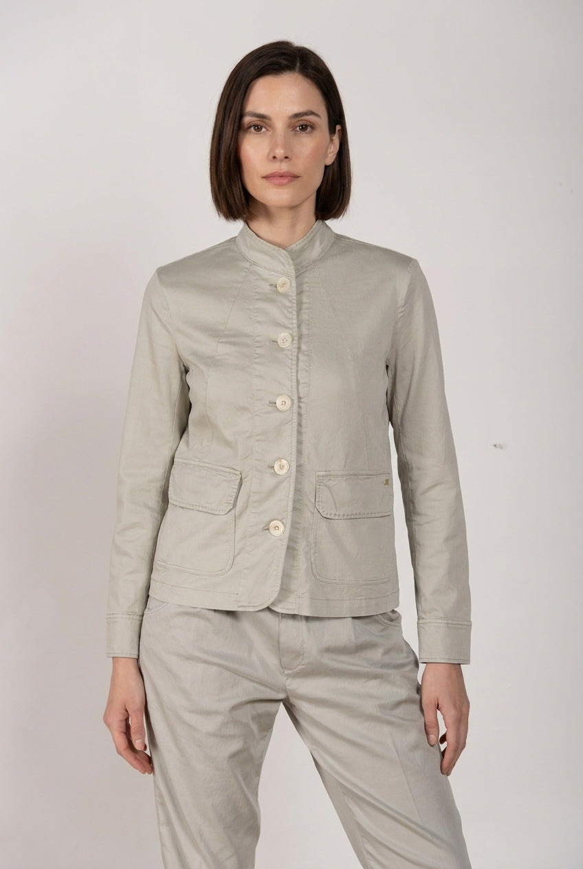 Karen New chaqueta mujer en felpa stretch