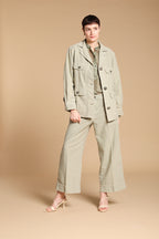 Santa Barbara giacca donna in cotone fiammato