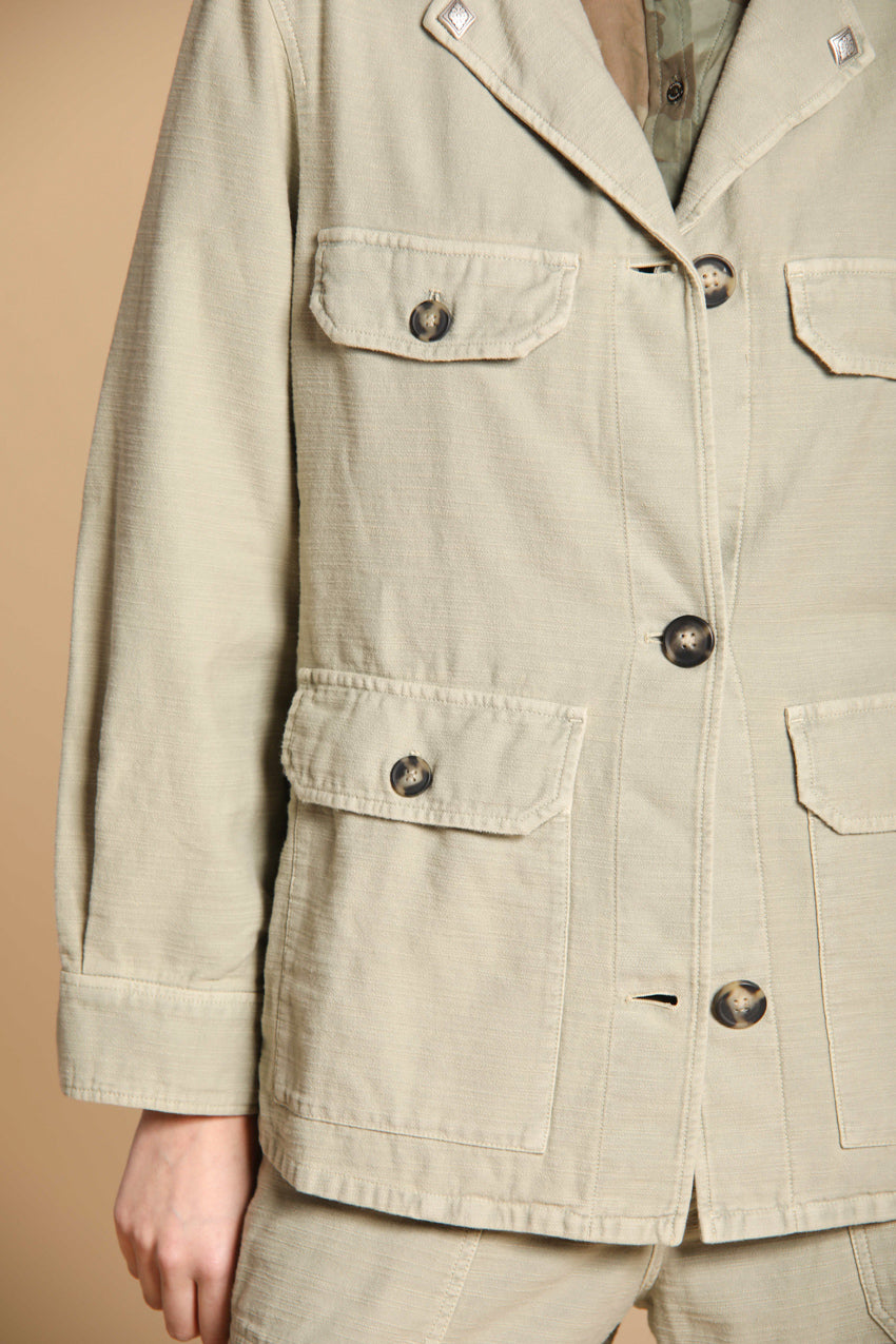 Santa Barbara giacca donna in cotone fiammato