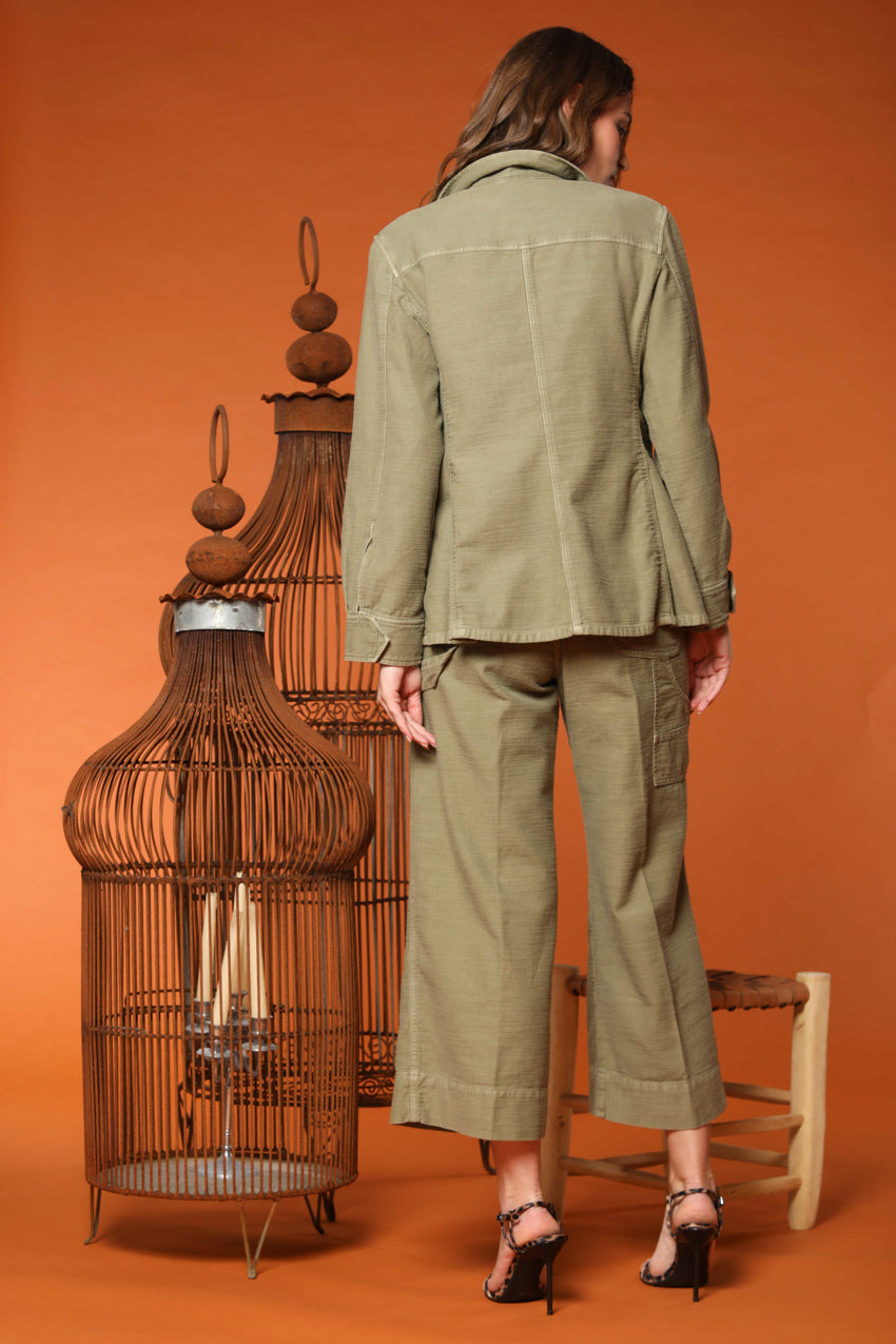 Santa Barbara giacca donna in cotone fiammato