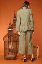 Santa Barbara giacca donna in cotone fiammato