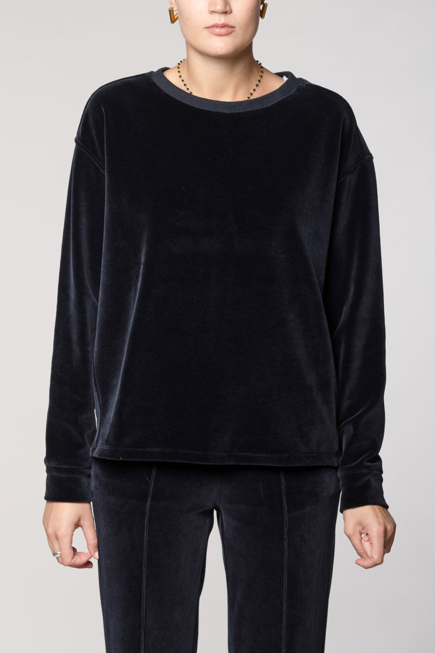 Beverly sweat femme en jersey chenille 