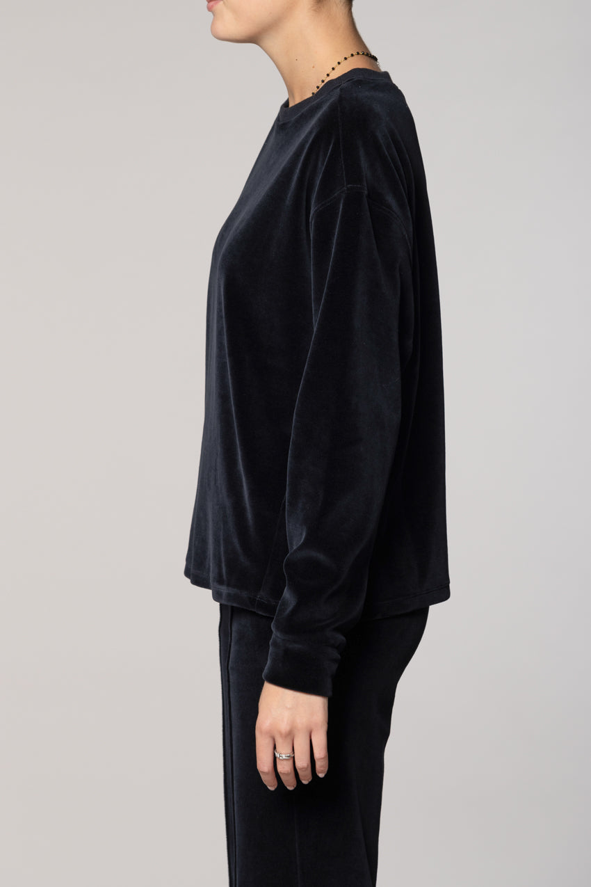 Beverly sweat femme en jersey chenille 