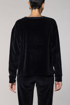 Beverly sweat femme en jersey chenille 