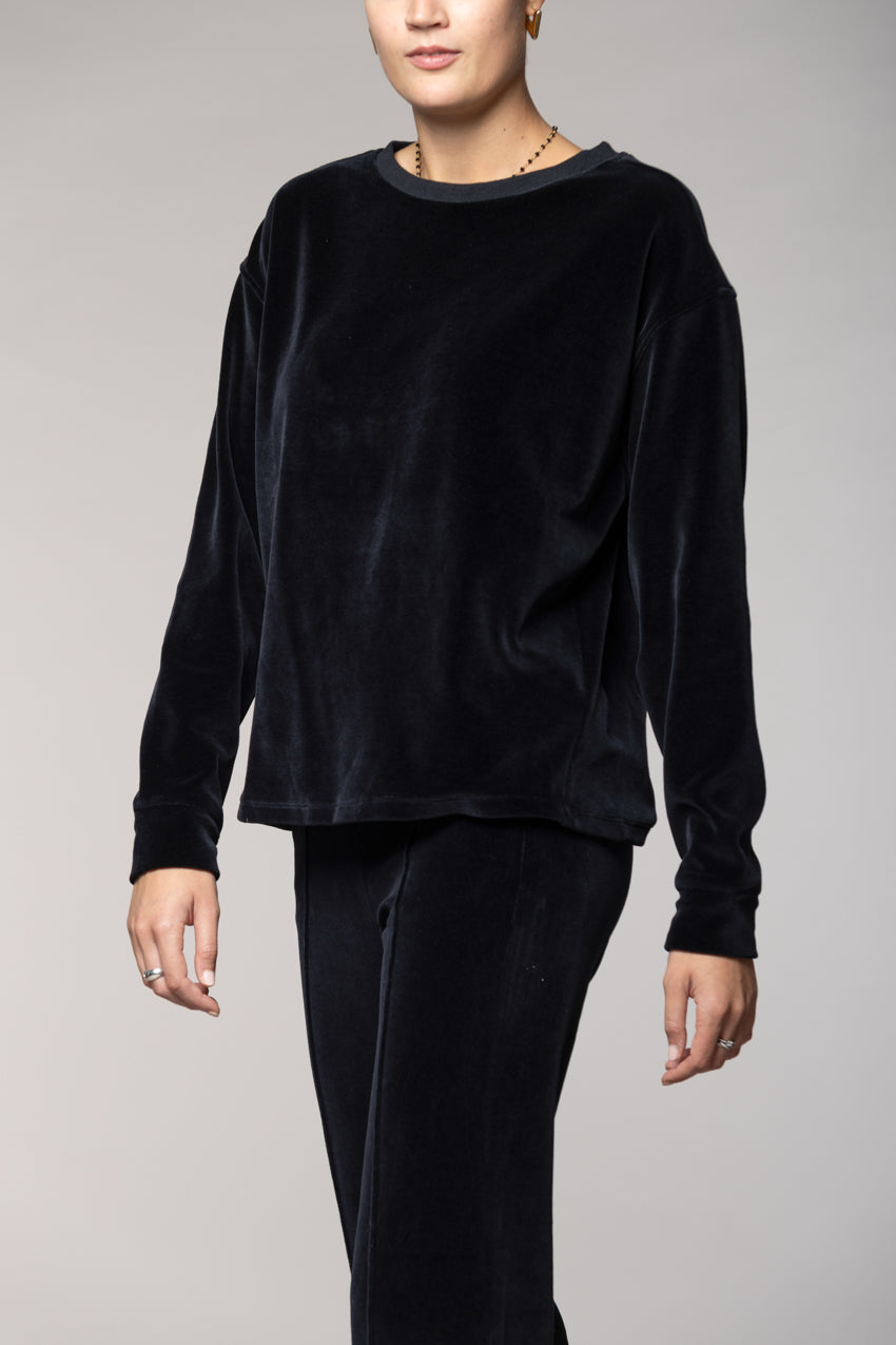 Beverly sweat femme en jersey chenille 