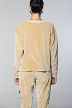 Beverly sweat femme en jersey chenille 