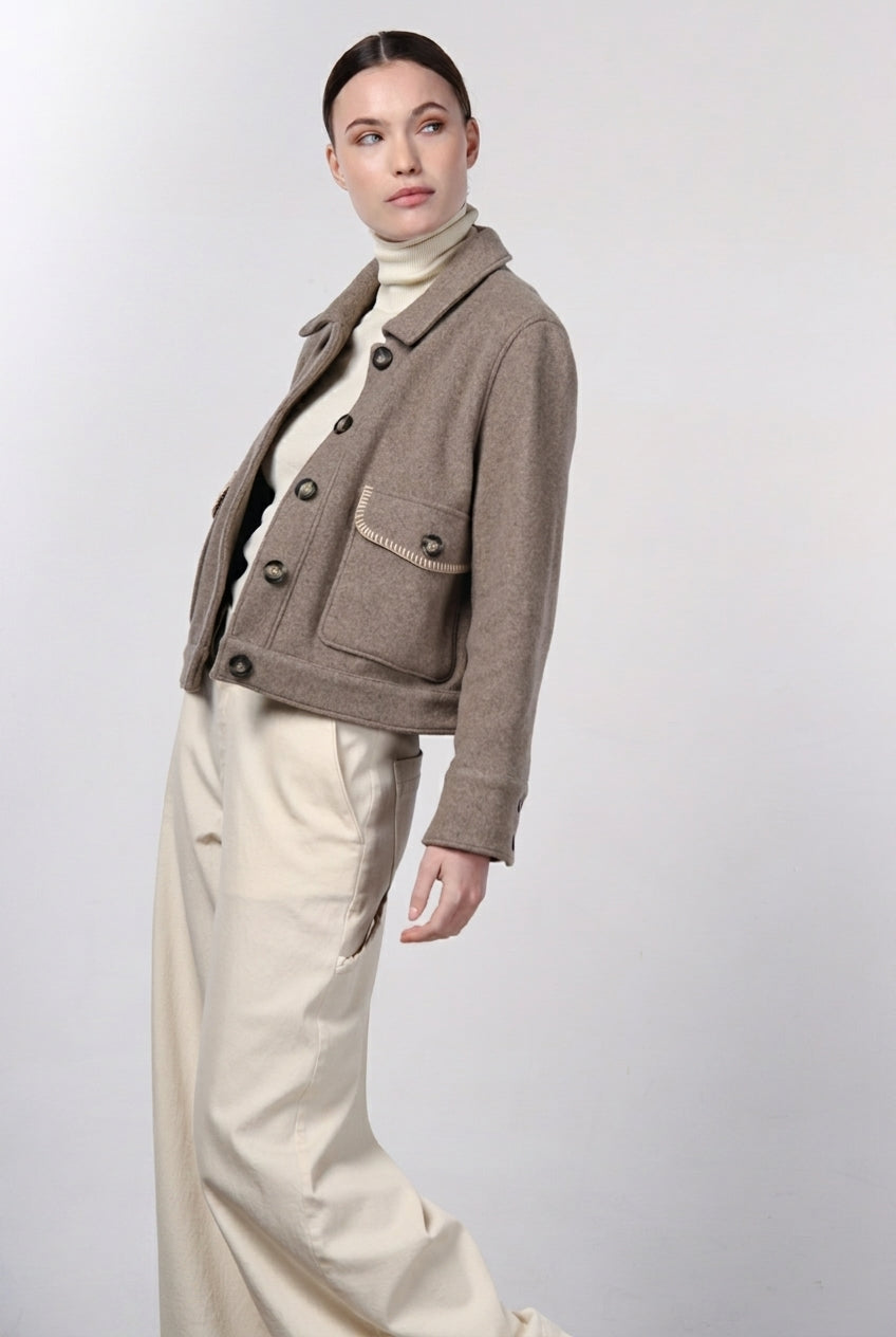Odette women’s jacket in wool