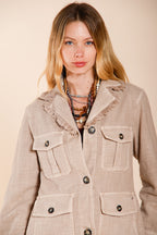 Santa Barbara veste femme en natté