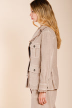 Santa Barbara veste femme en natté