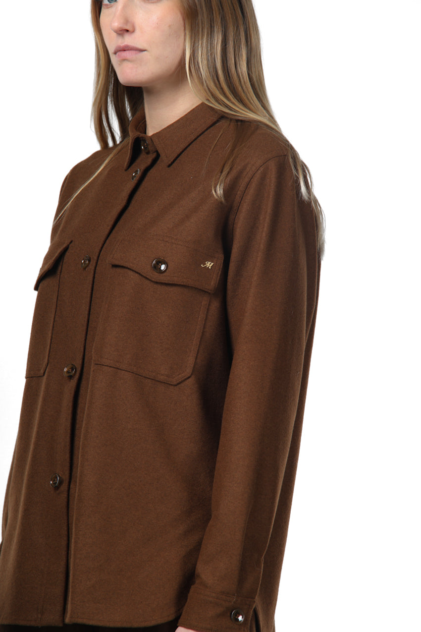 City Field women’s jacket in flannel jersey