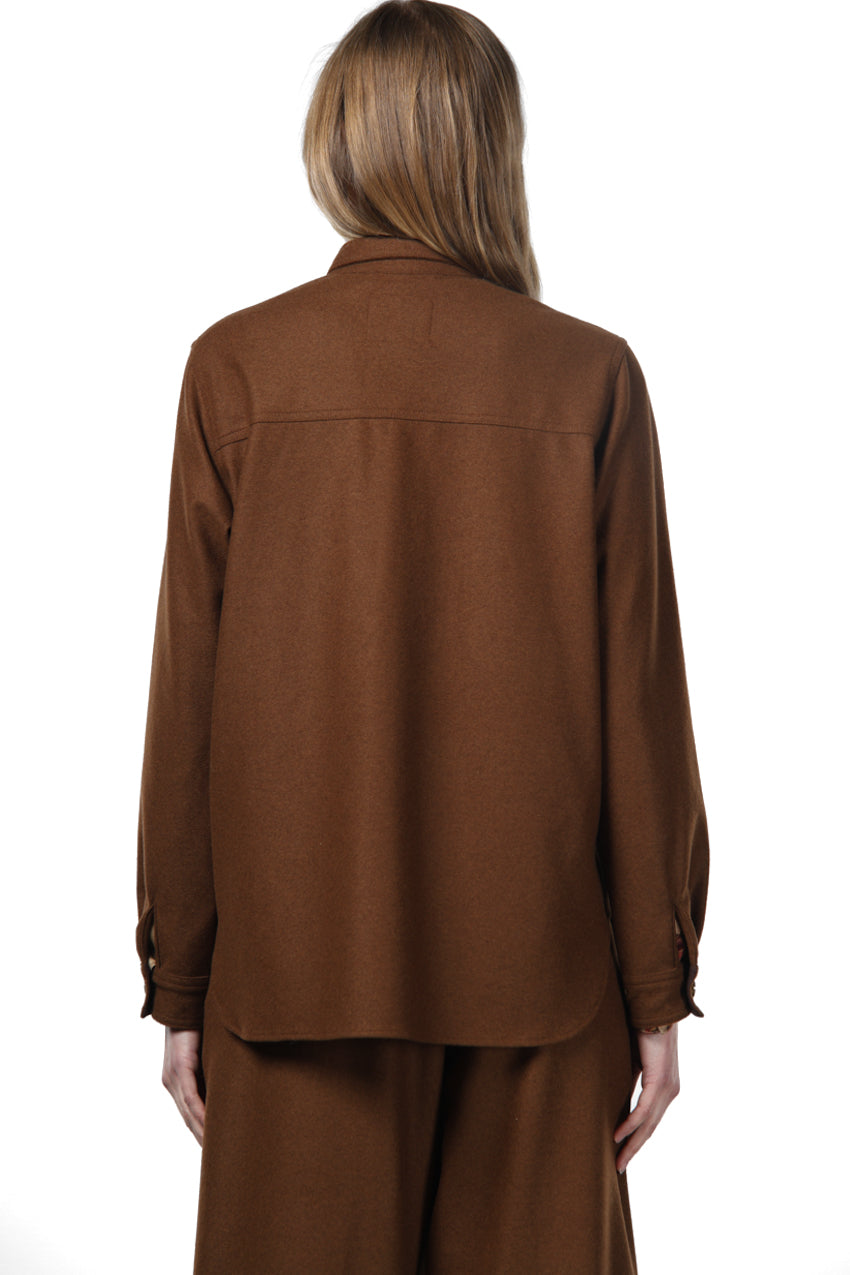City Field women’s jacket in flannel jersey
