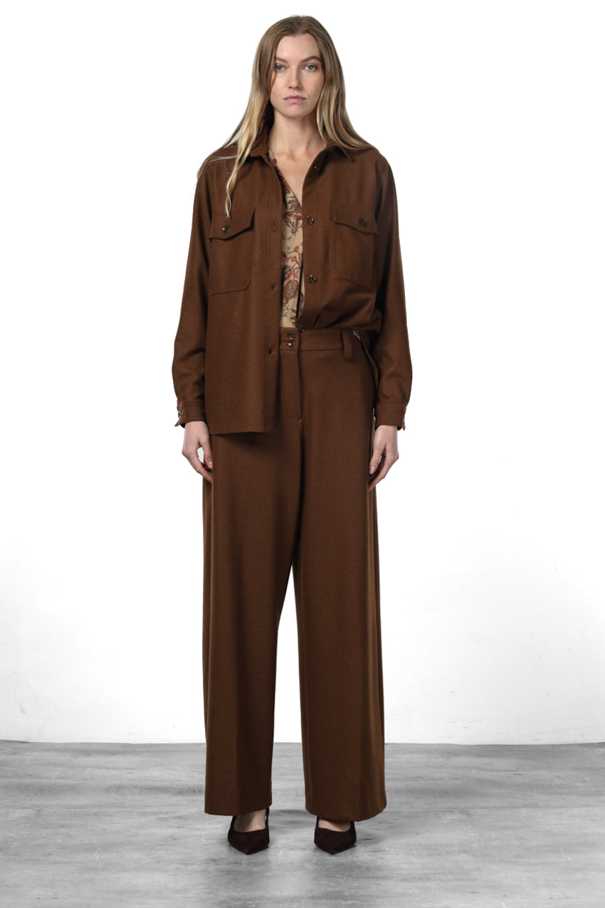 City Field women’s jacket in flannel jersey
