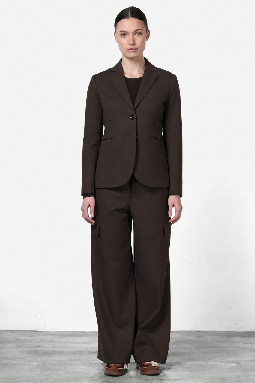 Helena blazer femme en jersey technique