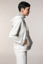 Hoodie sweat à capuche femme en jersey avec lurex