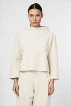 Nathi sweat femme en drap de laine