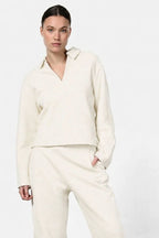 Simon sweat femme en drap de laine
