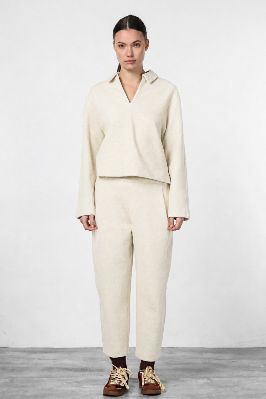 Simon sweat femme en drap de laine