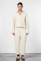 Simon sweat femme en drap de laine