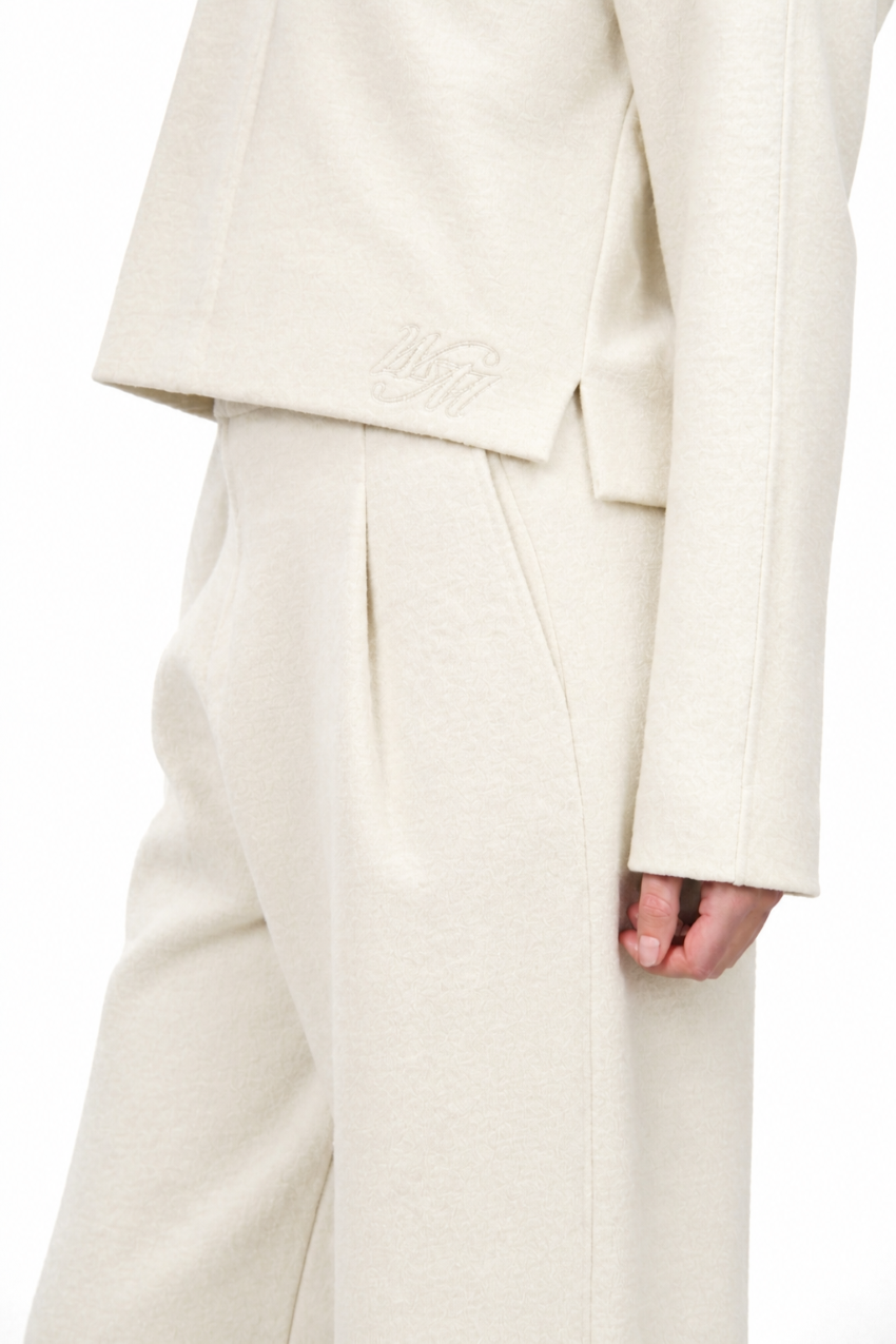 Simon sweat femme en drap de laine